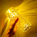 Glowsé - Luminária Cristal Touch – Elegância em Luz com Controle de Toque e Cores Variáveis