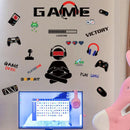 GameScape® - Adesivo de Parede Gamer – Decoração Perfeita para Quartos e Salas de Jogos