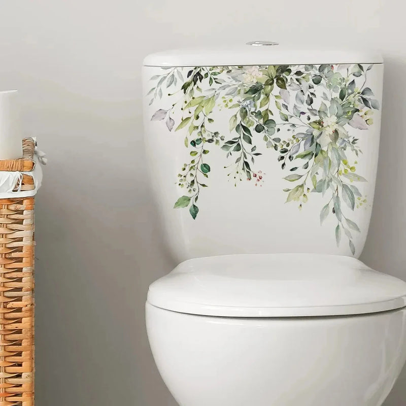 Verdan® – Adesivo Decorativo de Plantas para Vaso Sanitário