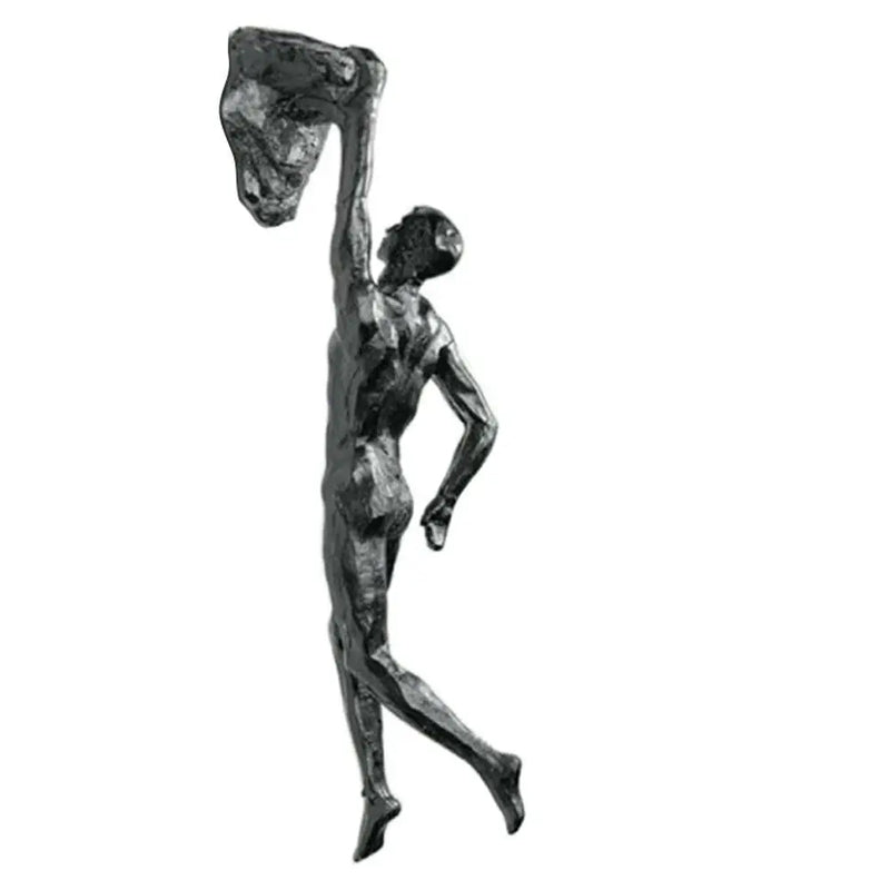 Ascend® – Escultura Decorativa de Atleta Escalador em Resina