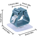 FixRack® – Suporte de Parede para Vassouras e Utensílios com Ganchos e Fixação Segura