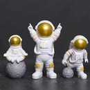 Cosmonaut® – Conjunto de Estatuetas de Astronauta para decoração