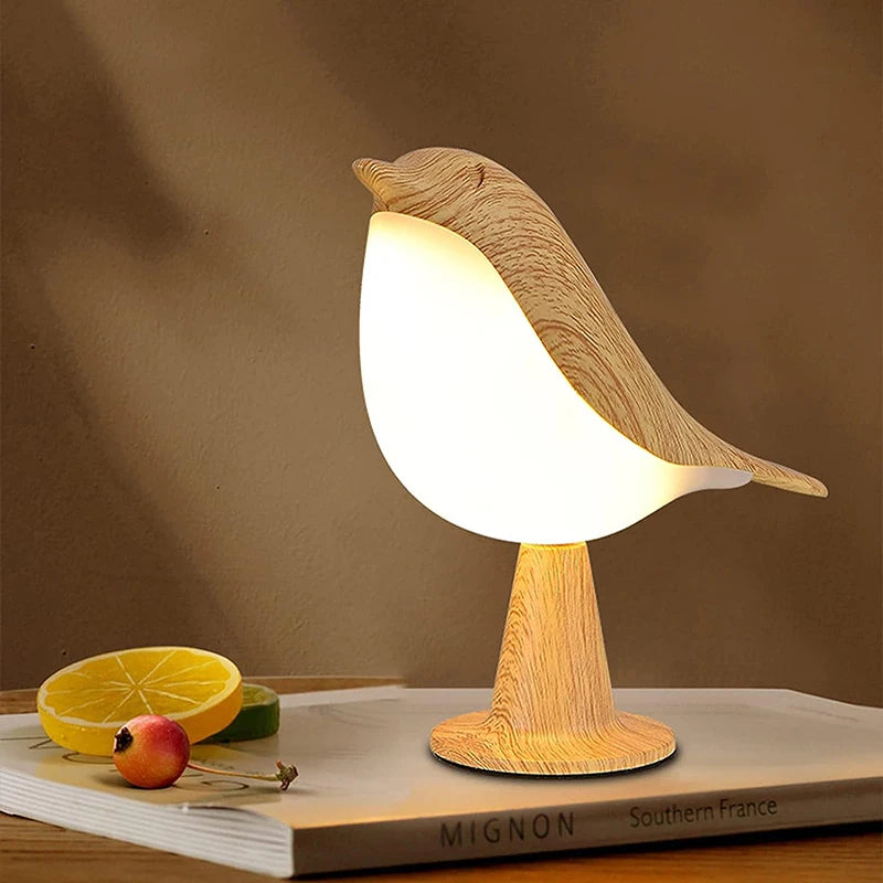 Timber® – Decoração em Madeira Natural e Luminária Abajour