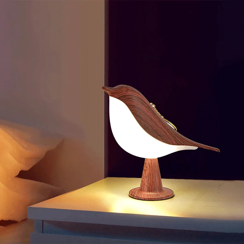 Timber® – Decoração em Madeira Natural e Luminária Abajour