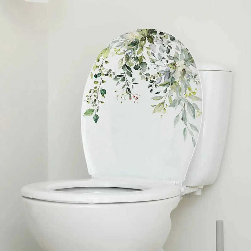 Verdan® – Adesivo Decorativo de Plantas para Vaso Sanitário