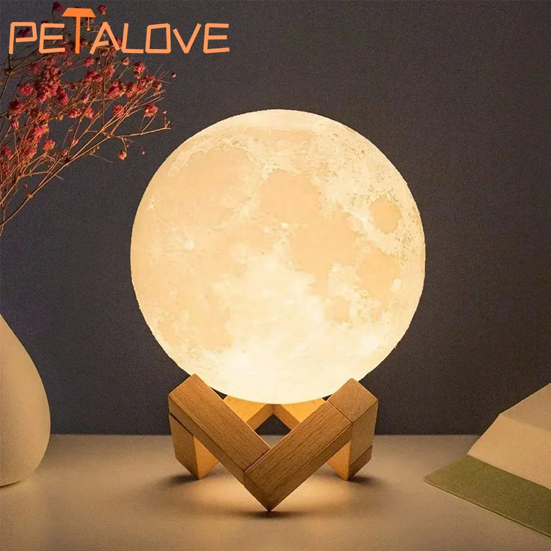 LunaGlow® – Luminária Decorativa Lua com Luz Suave e Atmosfera Romântica