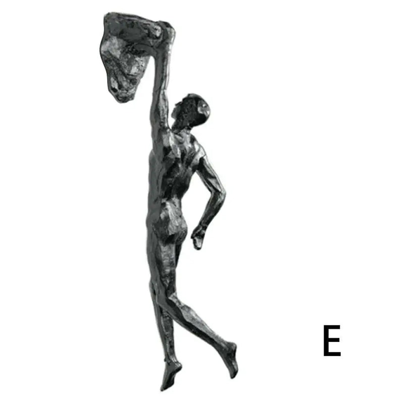 Ascend® – Escultura Decorativa de Atleta Escalador em Resina