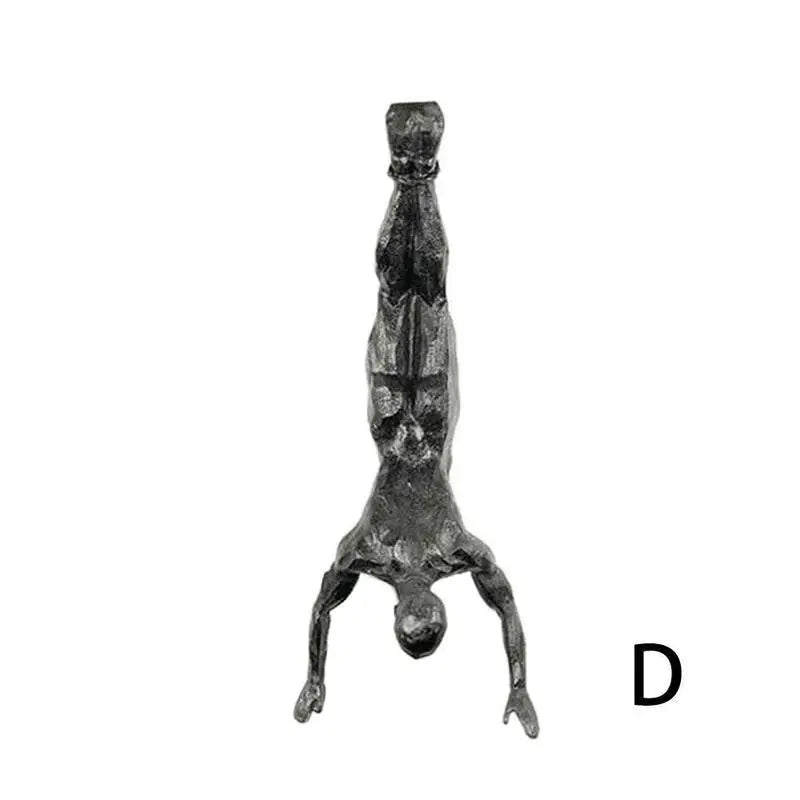 Ascend® – Escultura Decorativa de Atleta Escalador em Resina