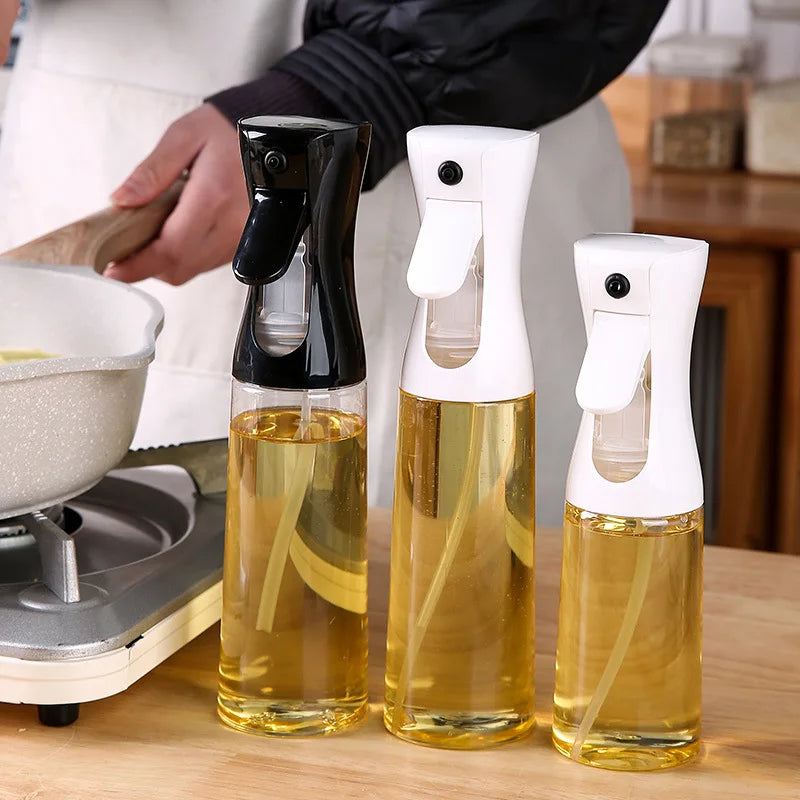 ChefOilSpray® Dispenser de Óleo, Azeite e Vinagre – Borrifador Recarregável para Cozinha, Churrasco e Culinária Saudável (200ml/300ml)