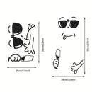 CuteFridge Adesivo®  – Decoração Divertida para Geladeira e Parede