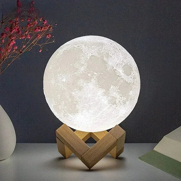 LunaGlow® – Luminária Decorativa Lua com Luz Suave e Atmosfera Romântica