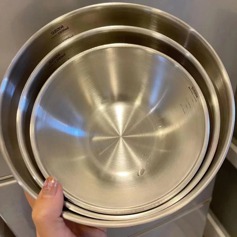 MixPro® – Conjunto de Tigelas de Aço Inoxidável com Medidor para Cozinha