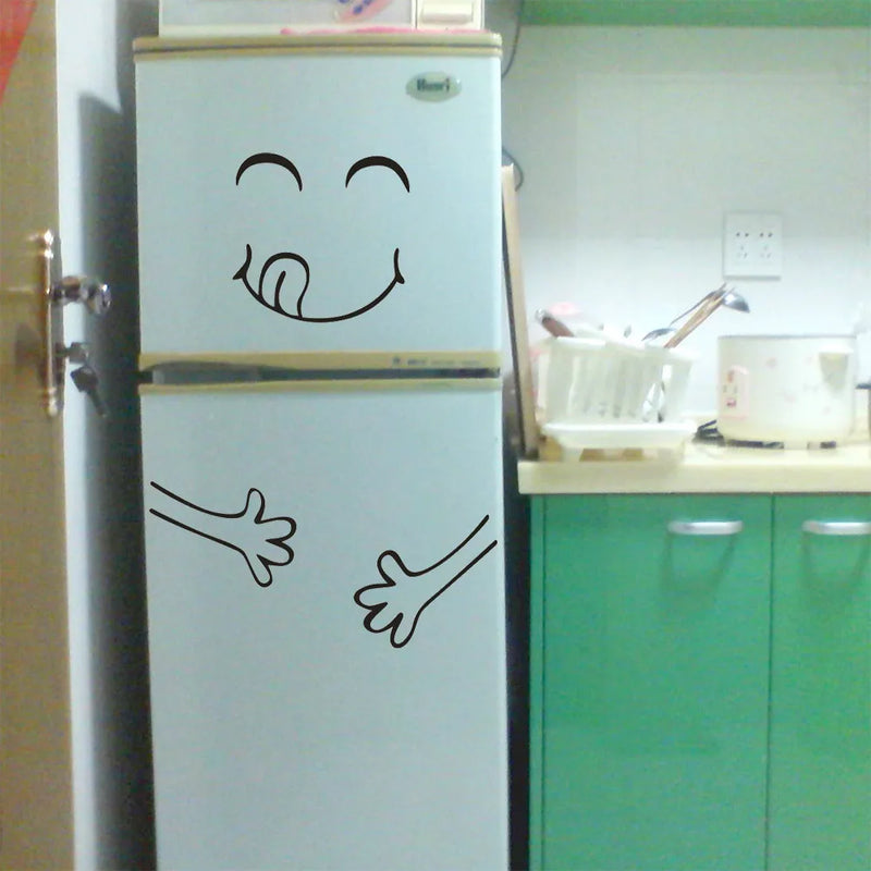 CuteFridge Adesivo®  – Decoração Divertida para Geladeira e Parede