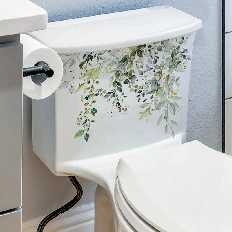 Verdan® – Adesivo Decorativo de Plantas para Vaso Sanitário