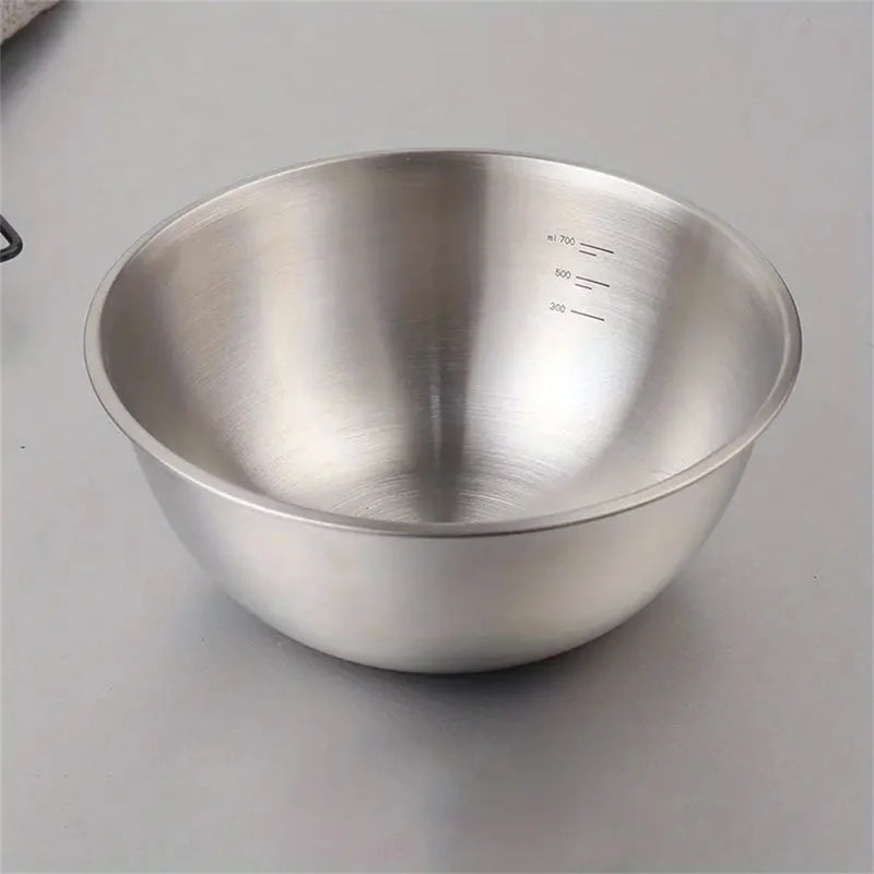MixPro® – Conjunto de Tigelas de Aço Inoxidável com Medidor para Cozinha