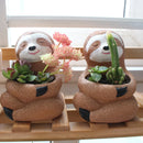 FlowerPal® – Vaso de Planta Animal Estilo Cartoon para Decoração de Jardim e Ambiente