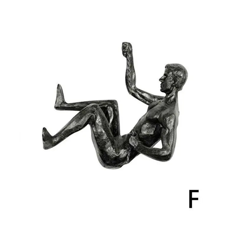 Ascend® – Escultura Decorativa de Atleta Escalador em Resina