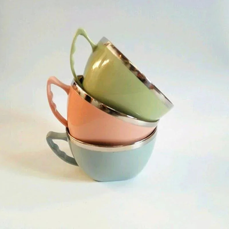 ThermoBowl® – Tigela de Aço Inoxidável com Alça Antitérmica