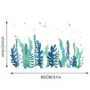 Aqua® – Adesivos Decorativos de Bolhas e Algas Marinhas para Parede