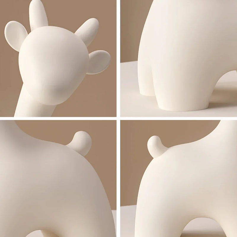 MiniGiraffe® - Escultura Decorativa  – Estilo Moderno, Elegância para Casa e Escritório