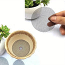 EcoDrain® – Tela de Drenagem para Vasos, 50 Peças, Proteção Eficiente para Plantas