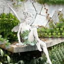 Fairyblossom® - Estátua Fada Floral – Escultura Decorativa para Jardim e Paisagismo