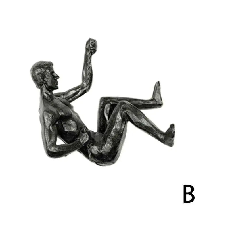 Ascend® – Escultura Decorativa de Atleta Escalador em Resina
