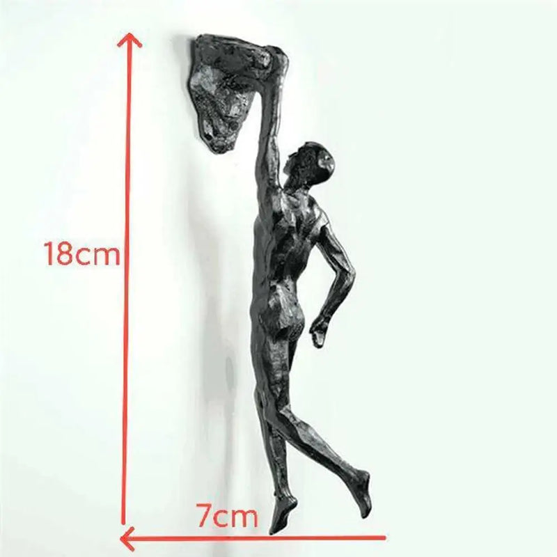 Ascend® – Escultura Decorativa de Atleta Escalador em Resina