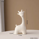 MiniGiraffe® - Escultura Decorativa  – Estilo Moderno, Elegância para Casa e Escritório