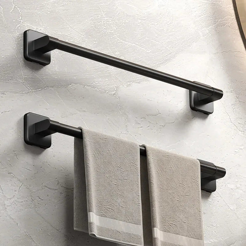 Toalheiro Elegance Fix – Suporte de Toalhas Sem Furo para Banheiro ou Cozinha