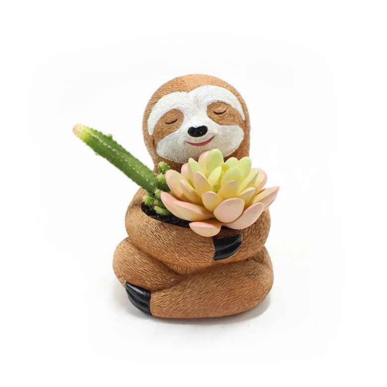 FlowerPal® – Vaso de Planta Animal Estilo Cartoon para Decoração de Jardim e Ambiente