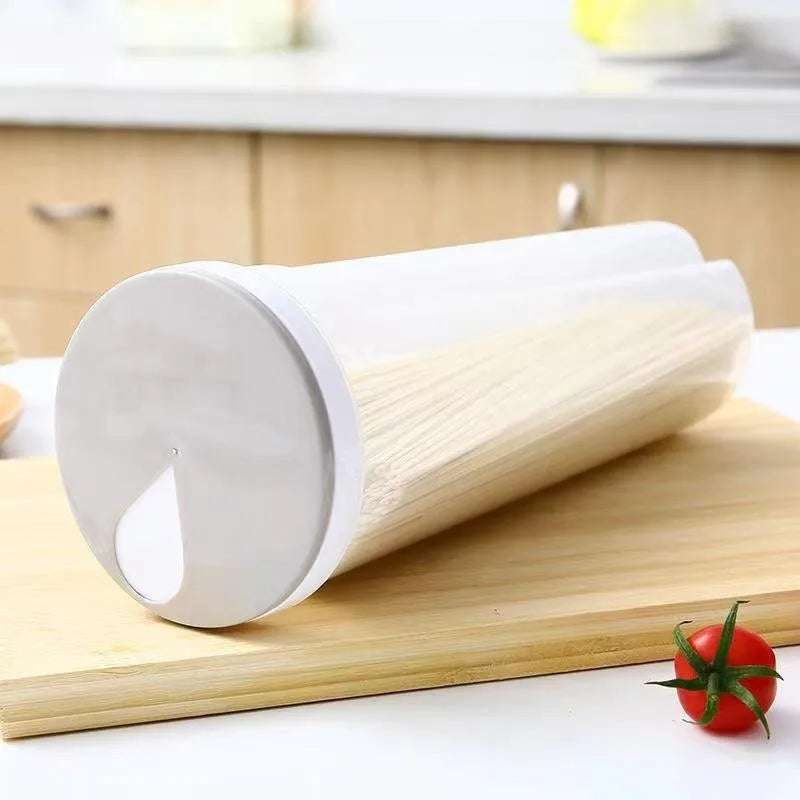 NoodleKeeper® - Porta-Macarrão Hermético – Organizador de Alimentos com Dosagem Precisa