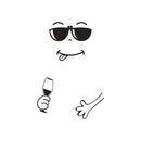 CuteFridge Adesivo®  – Decoração Divertida para Geladeira e Parede