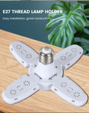 AirGlow® – Mini Ventilador de Teto LED Retrátil com Iluminação Inteligente