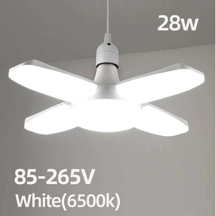 AirGlow® – Mini Ventilador de Teto LED Retrátil com Iluminação Inteligente