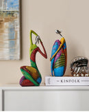 Nordic® - Escultura Abstrata Estilo Nórdico – Arte Moderna para Decoração de Casa e Escritório