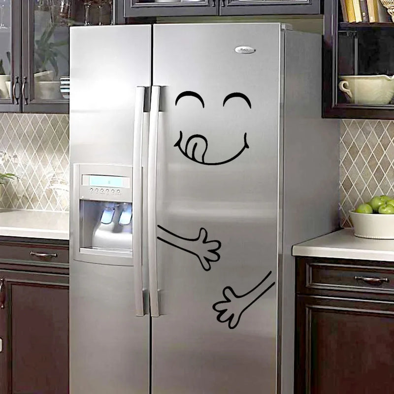 CuteFridge Adesivo®  – Decoração Divertida para Geladeira e Parede