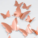 Flutter® – Adesivos Decorativos 3D de Borboletas Espelhadas 🦋✨