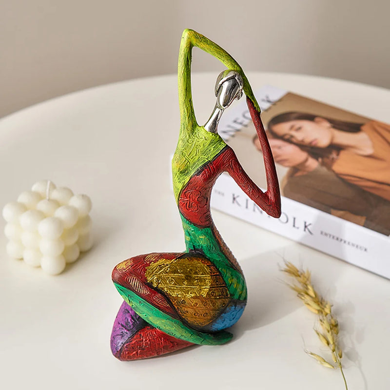 Nordic® - Escultura Abstrata Estilo Nórdico – Arte Moderna para Decoração de Casa e Escritório