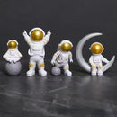 Cosmonaut® – Conjunto de Estatuetas de Astronauta para decoração