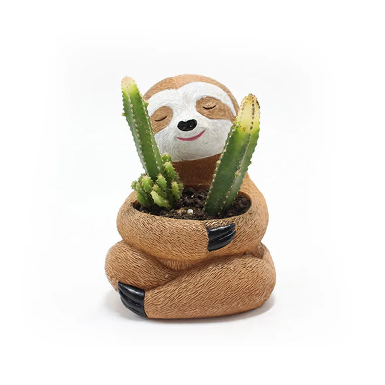 FlowerPal® – Vaso de Planta Animal Estilo Cartoon para Decoração de Jardim e Ambiente