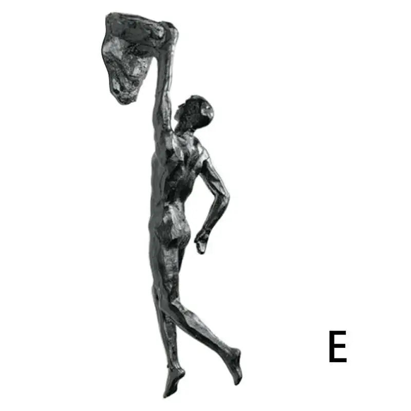 Ascend® – Escultura Decorativa de Atleta Escalador em Resina