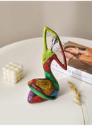 Nordic® - Escultura Abstrata Estilo Nórdico – Arte Moderna para Decoração de Casa e Escritório