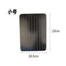 FastThaw® – Bandeja de Descongelamento Rápido em Alumínio para Carnes, Peixes e Alimentos