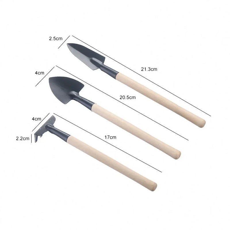 PlantEasy® – Ferramentas Miniatura para Jardinagem em Vasos, 50 Peças, Multifuncional