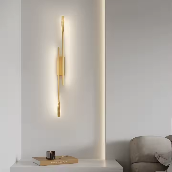 LumaStrip – Lâmpada de Parede Longa, Moderna e Elegante para Quarto e Sala